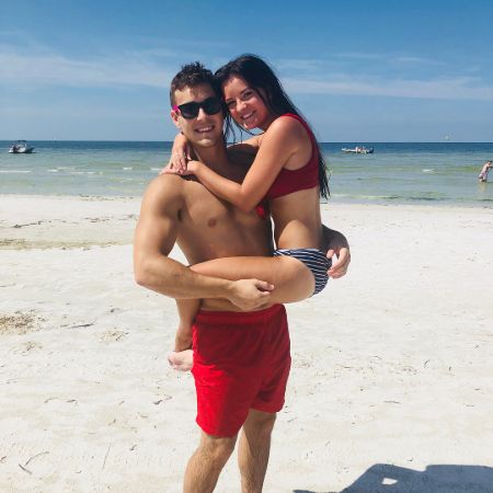 Brooke with her current boyfriend whose identity is not revealed